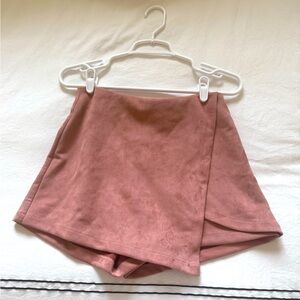 Moon Ryder suede skort